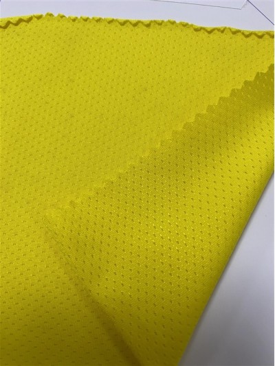 GZ-YXYF 0378# 45小蝴蝶網  幅寬：160CM 克重：200GSM 成分：90%polyester   10%spandex吸湿排汗 側面照